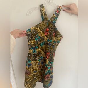 Zara Multicolor Floral Mini Dress